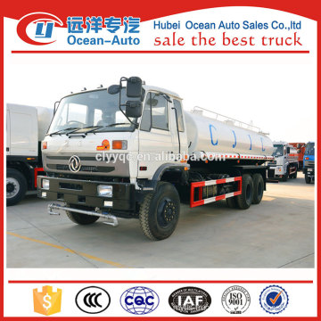 Dongfeng truck 6x6 18ton water delivery truck,tanker delivery truck